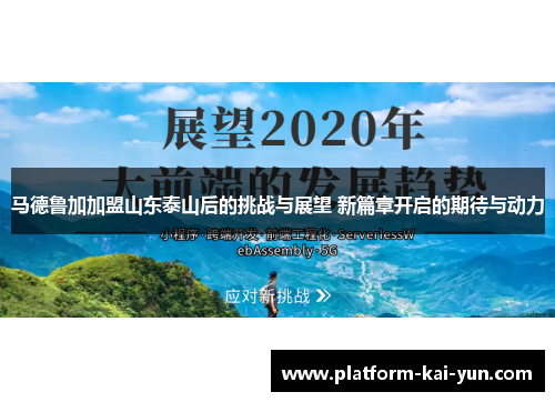 马德鲁加加盟山东泰山后的挑战与展望 新篇章开启的期待与动力